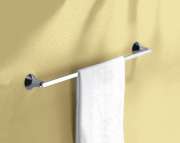 Bathroom Accessories Single Towel Rails S6024 600 Single Rail