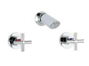 Bathroom 3 Piece Tapware Shower Sets STL-05 Shower Set Jumper Valve