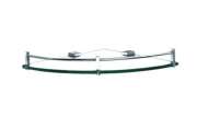 Bathroom Accessories SCS-01 Clear Corner Glass Shelf 
