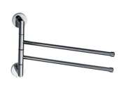 Bathroom Accessories Double Towel Rails SMA-02 Swirl Towel Rail