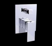 Bathroom Mixers Wall Mixers with Diverter APSS-3002SB Diverter Shower Mixer