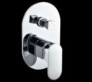 Bathroom Mixers Wall Mixers with Diverter APE3002SB Diverter Shower Mixer