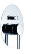 Bathroom Mixers Wall Mixers with Diverter APO3002SB Diverter Shower Mixer