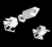 Bathroom 3 Piece Tapware Shower Sets APQK90NZ05 Square Shower Tap Set